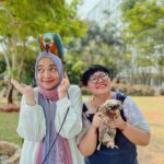 Tika Bravani Instagram - Ibu senang, anak biasa aja. Oke, sip. 📸 @jeannefam