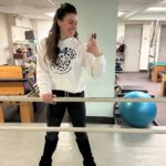 Tiler Peck Instagram - Just like that, we’re back on pointe! It’s taken a lot to get me to this moment and I’m so happy with the progress I’ve made to help get me back in rehearsals tomorrow Here’s what we did to get me back on pointe: 1) Toe taps 2) Stretching and feeling the arch of the foot on the ball 3) Rocking and walking while sitting on the yoga ball to increase range of pointe 4) Going on pointe on the reformer with springs to slowly add weight 5) On pointe with full body weight! #Ballet #Ballerina #Pointe #OnPointe #PointeShoes #Recovery #FootInjury #Physical Therapy #BallerinasOfIG