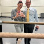 Tiler Peck Instagram – 2 dancers walk into a room – one is dressed to head to a wedding and one is getting ready for a performance. Who’s who? 😂

#tbt to what it took to get me onstage a week or so ago!

I had to keep my foot warmed up until literally the minute I walked on stage, and by the looks of it, we had no fun at all 😉 @craigsalstein always to the rescue 

#dancers #ballet #warmup #whateverittakes #committed #throwbackthursday