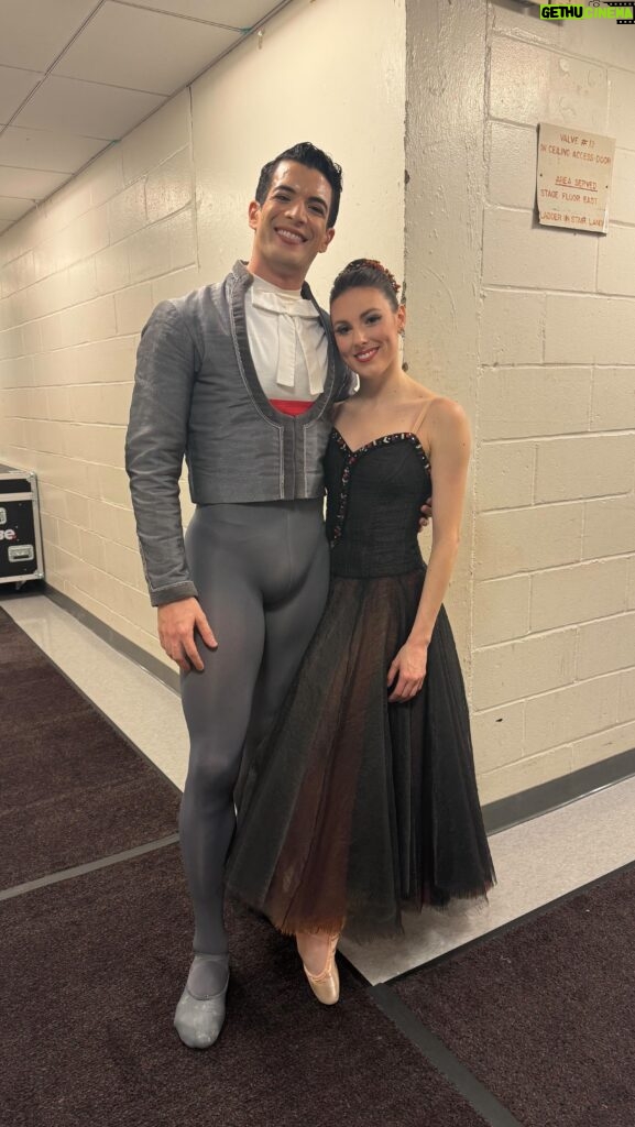 Tiler Peck Instagram - Looking forward to being swept away In The Night today ✨🌌 I love how each performance of this is so different. It’s about being present with your partner and living in the moment 🎹 @elainechelton #ballet #rehearsal #inthenight #onstage #partner #duet #ballerina #jeromerobbins