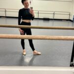 Tiler Peck Instagram - Back in the studio and the pointe shoes are on 🩰 Working on balancing, traveling in space and rolling through feet, which is the beginning of jumps!!! Getting closer and closer everyday to fully being back in the rehearsal room and then on stage! #recovery #ballerina #ballet #physicaltherapy #exercises #injuryrecovery #process