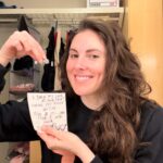 Tiler Peck Instagram - Here are some of my most prized possessions in my ballet collection! 📝 Handwritten poem from Jacques d’Amboise 💎 Earrings given to me by former Balanchine ballerinas Patti McBride and Heather Watts What are some of your prized ballet trinkets? #prizedpossessions #ballet #ballerina #essentials #important #keepsake #icons #treasures