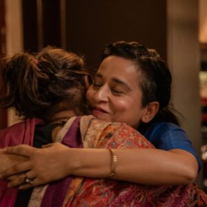 Tillotama Shome Instagram - A retrospective , a remembrance of Irrfan's films @g5afoundation made that much more special by the presence and curiosity of the inimitable @sikdarsutapa 
It was so wonderful to be united with the Qissa family. @wanderingfilmcompany @tiscaofficial @rasikadugal 
@nikkhiladvani sent early morning messages and did not stop until he could rally everyone together.
Moderated by @aseemc22 
The sound of a child playing at the background of Anups home was the bonus.