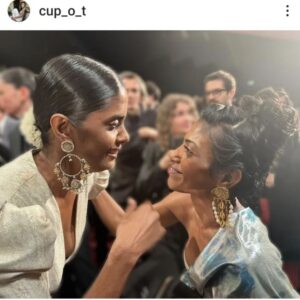 Tillotama Shome Instagram - The prediction of an Ovarian Squeeze of Cosmic proportions has come true!!!
The mighty disruptors
Just blew up the tomb of gloom
Thank you for winning, believing, persevering!!
#payalkapadia @kantari_kanmani
@divya_prabha__ @chhaya.kadam.75 
@kbojanov @cup_o_t
@oomaraaaaa creating HERSTORY!!
This will remain the forever favourite vintage of @festivaldecannes !! 
The one taken over by deep brown girls.
Kanni and Teeni bon: the Goa girls holding each other gently.
Heartburst.