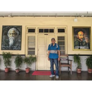 Tillotama Shome Instagram - Batch of 1967
My father Anupam Shome wanted  me to see his school , St. Lawrence High school. He was most afraid we would not be allowed inside. But the most wonderful gate keeper said we could go in for a few minutes, since school was closed. His words made my father so happy.
 Despite being in terrible pain , I saw Baba  transported into a different time , his walk more energetic...He showed off about his school having the biggest playground in Kolkata ( it was very big), stood outside section A, shared memories of coming to the  sick room after being bust post a hockey game, showed me where the Father's stayed.
Baba was a shot put and  javelin champion.

Would like to conclude this post with the words  written on a board as you enter the school.
"Destroying any nation does not require the use of atomic bombs or the use of long range missiles. It only requires lowering the quality of education and allowing cheating in the examination by the students"
Patients die at the hands of such doctors.
Buildings collapse at the hands of such engineers.
Money is lost at the hands of such economists and accountants.
Humanity dies at the hands of religious scholars
Justice is lost at the hands of such judges.
The collapse of education is the collapse of the nation "
#StLawrenceHighschool #Kolkata