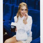 Tilly Keeper Instagram - 🍿🌼🥂🤍 had a wonderful evening celebrating Miu Miu’s 25th edition of Women’s Tales. Thank you @miumiu for having me, and grazie mille to the fabulous @chercoulter, @lizpughmakeupartist and @shonju