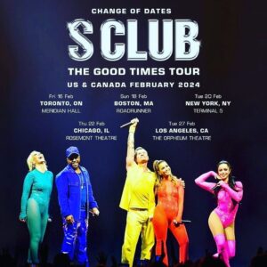 Tina Barrett Instagram - New dates for #usa and #canada we can’t wait to see you and thank you for your unbelievable patience and support our first tour in America and Canada is so special and means the world can’t wait to see you all 💗🇺🇸🇨🇦