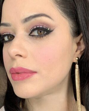 Tina Barrett Instagram - About the @sclub #glam for #capitaljbb 💄💋👗🩷✨

#makeup / #hair @amybrandonmakeup 

#styling  @madeleinebowdenstyle