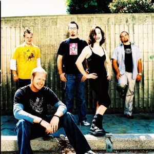Tina Majorino Instagram - I was in a band, like a really cool one too. 😎 Captured all on film by @valpatterson #tbt #TheAMProject  #SoulDecisionOBallsRageKageFartmanTeej #AlbumArt #SevereTireDamage #IfYouKnowYouKnow