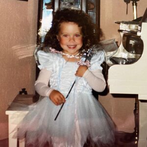 Tina Majorino Instagram - Baby demon? Or a wee fairy? You be the judge. 🎃👻 #TeenieHalloweenie #TheCountdownBegins #SpookySeason #Expelliarmus