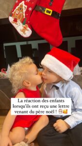 Tiziri Digne Instagram - La magie de Noël 🎅🏼 Vous connaissez les @lutinsfarceursfrance ? J’ai découvert ça cette année et je trouve le concept génial ! J’ai hâte que les enfants découvrent chaque matin les bêtises de leur lutin ! 🎄 #noel #christmas #famille #family