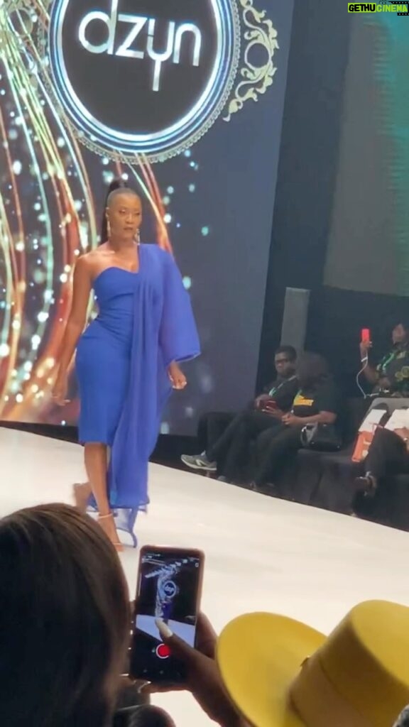 Toni Tones Instagram - Throwback to ripping the runway at #LagosFashionWeek for @dzynbabe 💙