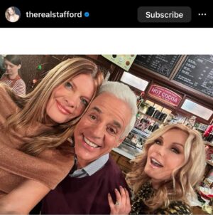 Tracey E. Bregman Instagram - A wonderful day shooting with these two amazing people, incredible talent and beautiful souls @christianjleblanc @therealstafford @youngandrestlesscbs