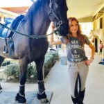 Tracey E. Bregman Instagram - We lost the soul of my Ranch this morning. Standing Ovation or Ovi, as he was known as, passed away with me by his side. This is the hard part for loving these beautiful souls so fiercely. We had 10 incredible years together and my boys and my whole family loved him deeply. Ovi, I hope you are doing canter pirouettes in heaven with Buddha by your side. #standingovation #freisian #love 💔❤️