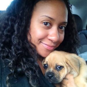 Tracie Thoms Instagram - My baby!! I can’t believe you’re 11. It seems like we just met, and yet, you keep teaching me things about myself and the world. I’m so honored to be your mama. Happy birthday, #BabyJameson You’re the absolute best. #Puggle #dogsofinstagram