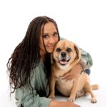 Tracie Thoms Instagram – I’m so obsessed with these adorable shots taken by @charlienunnphotography of me and my #BabyJameson! I love my baby boy so much, and I’m so thrilled to be a part of this project! “Hollywood Tails -Familiar Faces & Their Animal Companions” coffee table book with profits going to @wagsandwalks rescue. When it comes out, buy it!!! In the meantime, follow them!
