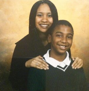 Tracie Thoms Instagram - I have a baby brother, and his name is Austin. And he’s the best baby brother ever. And today is his birthday! And I love him lots and lots! @a_manthedj_ , I’m so lucky that I hit the jackpot in the sibling dept, and mom and dad @donaldthoms gave me you! Have the best birthday ever!!!!!