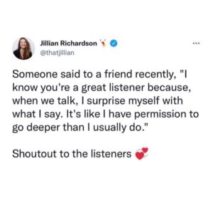 Tracy McMillan Instagram - Tag your favorite listener. (Via @thatjillian)