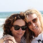 Tracy Pollan Instagram - Happy Birthday Bestie! This first photo may not be the prettiest photo of us gals but it definitely captures our friendship in a nutshell. There is no other person that makes me laugh this hard or this ugly. I love you @jennifer_grey and I cannot wait to celebrate! #bestfriends #bffs