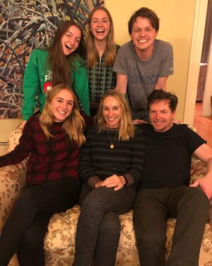 Tracy Pollan Instagram - Happy Father’s Day @realmikejfox Another thing you have mastered, best dad ever!!! I love you