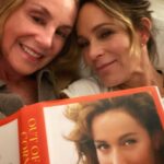 Tracy Pollan Instagram - Got my early copy of #OutOfTheCorner from @jennifer_grey Cannot put this book down. Pre order today and get the skinny on how we first met in special ed math class..among other juicy tales of our earliest escapades. #oldfriendsarethebestfriends #nyckids #daltongirls So proud of my bestie! 📚