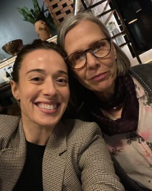 Tracy Spiridakos Instagram - Early birthday celebrations with these beauties 🥳 Thank you @marinasqu for organizing ❤️ and @artinstitutechi for being fabulous as always and @eatatandros for having us! The food was delicious 🇬🇷