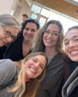 Tracy Spiridakos Instagram - Early birthday celebrations with these beauties 🥳 Thank you @marinasqu for organizing ❤️ and @artinstitutechi for being fabulous as always and @eatatandros for having us! The food was delicious 🇬🇷