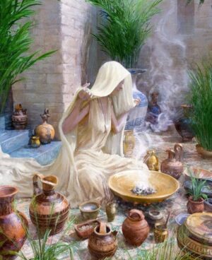 Triana Iglesias Instagram - “Once upon a time, there was a World where the feminine was worshiped and revered. The Goddesses were powerful, multifaceted, and essential to the survival and flourishing of societies. Women were seen as equal partners in creating and sustaining life.
But then, something happened. With the rise of Patriarchal societies, the role of the Goddesses began to change.”
-Radhaa Nilia 

Feminine energy is for sure the change that is needed in this Overwhelmingly Masculine world right now. 
Don’t take me wrong:  I Love the masculine energy!!!
“When in balance, both of these energies create an alchemy of divine.”
But right now… this is not reality.

Regardless of gender, feminine energy resides within each of us, guiding our journey towards wholeness and harmony. So, as we honor women’s accomplishments, let’s also embrace our sacred femininity. Connecting to the Divine Feminine unlocks our potential and wisdom, leading us to harmony and love. Rooted in water and earth, it embodies abundance, grace, and empowerment. 🌹

Today, let’s reflect on the countless contributions of women in our world and their significant role in shaping human history. Sadly, their contributions have often gone unnoticed. Or even Worse: courageous women who defied societal norms faced persecution, violence, and even death, labeled as witches or rebellious. 

Women’s Day isn’t just about celebrating women’s accomplishments but also recognizing the challenges they continue to face. Throughout generations, women have been the backbone of our communities, embodying strength and power. Let’s celebrate women’s resilience and beauty, while acknowledging the work that lies ahead. Every day!

To all the sisters out there: you are powerful, and I honor you.

“It’s Always Time to Celebrate Women – the Divine Feminine, Creator and Mother”
Not only one day - But Every single day ! 

Art by : 
Gilles Ketting “The Oracle”
F. Rassouli “Grace of Alpha”
Alma Skolmen “Kvinne som innser at hun er Gud» 
Channele Meliane Amawi
CosmicCollage
Danielle Noel 
Pamela Matthews
Dorrie Joy