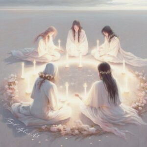 Triana Iglesias Instagram - “Once upon a time, there was a World where the feminine was worshiped and revered. The Goddesses were powerful, multifaceted, and essential to the survival and flourishing of societies. Women were seen as equal partners in creating and sustaining life.
But then, something happened. With the rise of Patriarchal societies, the role of the Goddesses began to change.”
-Radhaa Nilia 

Feminine energy is for sure the change that is needed in this Overwhelmingly Masculine world right now. 
Don’t take me wrong:  I Love the masculine energy!!!
“When in balance, both of these energies create an alchemy of divine.”
But right now… this is not reality.

Regardless of gender, feminine energy resides within each of us, guiding our journey towards wholeness and harmony. So, as we honor women’s accomplishments, let’s also embrace our sacred femininity. Connecting to the Divine Feminine unlocks our potential and wisdom, leading us to harmony and love. Rooted in water and earth, it embodies abundance, grace, and empowerment. 🌹

Today, let’s reflect on the countless contributions of women in our world and their significant role in shaping human history. Sadly, their contributions have often gone unnoticed. Or even Worse: courageous women who defied societal norms faced persecution, violence, and even death, labeled as witches or rebellious. 

Women’s Day isn’t just about celebrating women’s accomplishments but also recognizing the challenges they continue to face. Throughout generations, women have been the backbone of our communities, embodying strength and power. Let’s celebrate women’s resilience and beauty, while acknowledging the work that lies ahead. Every day!

To all the sisters out there: you are powerful, and I honor you.

“It’s Always Time to Celebrate Women – the Divine Feminine, Creator and Mother”
Not only one day - But Every single day ! 

Art by : 
Gilles Ketting “The Oracle”
F. Rassouli “Grace of Alpha”
Alma Skolmen “Kvinne som innser at hun er Gud» 
Channele Meliane Amawi
CosmicCollage
Danielle Noel 
Pamela Matthews
Dorrie Joy