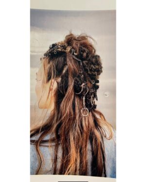 Trieste Kelly Dunn Instagram - Found these picts on my phone taken by SEE hair designer @sandy.sokolowski .  Every detail has a purpose. @lorrij_texturedbeauty would pin me in and I felt transformed.