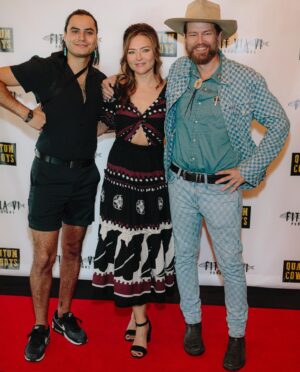 Trieste Kelly Dunn Instagram - Much love to @fantastic.fest Tim League @drafthouseaustin @austinfilm for embracing the weird 💛🎥 
@quantum_cowboys 

📸 @rickkern & @ruskphotographyatx
