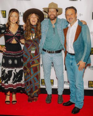 Trieste Kelly Dunn Instagram - Much love to @fantastic.fest Tim League @drafthouseaustin @austinfilm for embracing the weird 💛🎥 
@quantum_cowboys 

📸 @rickkern & @ruskphotographyatx