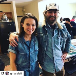 Trieste Kelly Dunn Instagram - Pretty excited to be included in @gmarslett and @howegelb ‘s wild western animation adventure.🌵🤠
.
.
#western #coloradofilm #denim #liveactionanimation