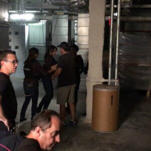 Trieste Kelly Dunn Instagram - Super nostalgic! 
Found some BTS from BLINDSPOT season 2. How fun was making TV shows? I really miss sweating/breathing all over each other & large groups congregating in really small spaces. #blindspot