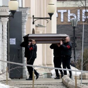 Trudie Styler Instagram - Exactly two weeks after his death, Alexei Navalny was laid to rest in Moscow today.  Despite the risk of attending, thousands of mourners gathered to pay their respects. 
The Russian opposition leader died in the IK-3 penal colony in Kharp, north of the Arctic Circle, where he had been held on politically motivated charges.  His punishment a 19-year sentence. Only a few details of his death have been released. Officials say he collapsed after going for a walk. His wife believes he was killed by Vladimir Putin.  Navalny who made global headlines when he was poisoned with nerve agent in 2020 encouraged Russians “not to give up” in the event of his death.  Tributes have poured in from around the world, recognising his defiance and courage in the face of Russian brutality. 

Rest in eternal love and peace, Alexei. You will never be forgotten by so many of us.
We pray for the continued courage and safety for Lyudmila, Anatoly and your family and loved ones. 

#AlexeiNavalny