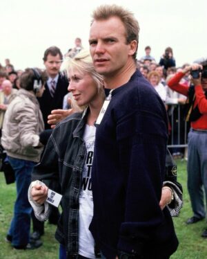 Trudie Styler Instagram - Sport Aid 1986, 2 years after Live Aid and also co-organised by Bob Geldof, was an amazing worldwide event to raise money for famine relief in Africa. $37 million was raised – 274 cities held official events, and 20 million people in 76 countries ran 10 km (6.2 miles)... Sting among them. It feels like the 80s were a time when we really knew how to pull together as a planet for the greater good. Let’s celebrate the activists of the world back then and now, because we still need people who live by action, not apathy. 

#throwbackthursday #sportaid #tbt