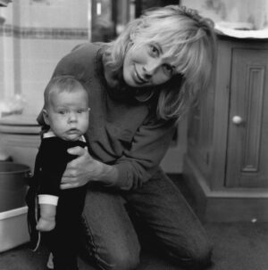 Trudie Styler Instagram - My darling Mickey, first born, Brigitte Michael, 7lb 8oz, 19 inches lighter long. I remember that Thursday night you were born so vividly, at 9.10pm. You are an accomplished fine artist, actor of note and adding writing and producing credits to your impressive creative resume. You have made dada and me proud every day with the mother you now are, with your loving heart, your ferocious determination, and your joy in life despite many challenges. Your belief in Akira has given him all the confidence and determination he needs to succeed, and everyone else believes in him too. There is nothing he can’t do if he puts his mind to it and that is thanks to you, his amazing mom. You give so much love and you are surrounded by love yourself, and it is all so deserved. Happy Birthday @sumnermickey! Sending all my love ❤️❤️❤️❤️