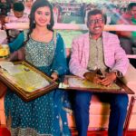 Trupti Mirambika Instagram – Today I feel very proud to receive the award from our Honourable Governor of Odisha Raghubar Das sir 🙏and the member of parliament (Bhubaneswar) Aparajita sarangi mam ❤️🙏Thanku so much to all members of Khordha Mahoschab for inviting me 🙏