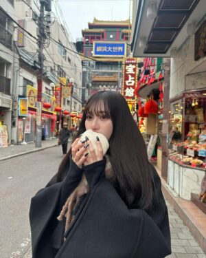 Ui Mihara Instagram - 中華街いったときの。小籠包と肉まん食べた。ｳﾏｳﾏ