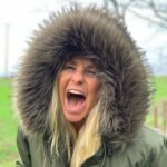 Ulrika Jonsson Instagram - Just a wee appreciation post - much delayed by the advent of Christmas and all that jazz. But huge thanks to the wonderful @charlottebaillieu for my awesome bomber jacket. Which I not only wear but recline in because, quite frankly, it’s better than any hug a (hu)man could give. (Jackets come in different colours, linings, collars). I love these jackets so much I bought one for my BFF for Christmas and she won’t take hers off either. It’s nice to be important but it’s even more important to have a nice bomber jacket.