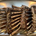 Ulrika Jonsson Instagram - At Christmas I swore I wouldn’t do any more family dos…. Then came Easter. And the opportunities for us all to get together become fewer and further between. Besides, I love to break my back and truly exhaust myself in some sadistic process so it might as well be cooking and hosting. Rack of lamb, marinated in olive oil, lemon, garlic, oregano and rosemary. Barbecued. Ratatouille. Wild garlic salsa verde. Flageolet. Dauphinois Potatoes. Chargrilled Hispi cabbage. Chargrilled asparagus. Wild garlic purée which I forgot to serve cos I’m a twat. Love my family but you can all go now. Missed you, Bo Jonsson but sure the Bahamas don’t suck.
