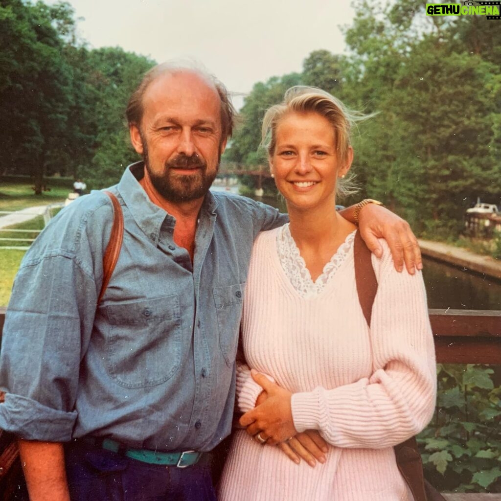 Ulrika Jonsson Instagram - Älskade pappa. Today you would have been 80. Have missed you these last 27yrs. Have missed your humour; your practical jokes; your love of life; your love of the female form; your love of food; your love of dogs; your love of a tipple at inappropriate times;your practicality. Have missed you sitting around in your underpants; missed your hoovering naked at 4am. Have even missed your unreliability; your inconsistency; your inability to ever be on time. Have missed you forgetting my birthday. But most of all I’ve missed time with you. And the way you always stole the food on my plate and called me “gumman”. Or by my sister’s name. You were the love of my life. #bossejonsson