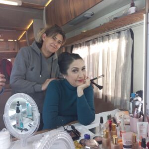 Ulviye Karaca Instagram - Set hatırası💞