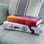 V. E. Schwab Instagram - Same wordcount! Different vibe. Behold, the US and UK hardcovers of The Fragile Threads of Power, in all their glory. The US has taken the STEALTH approach, meant to lure readers into a false sense of security by appearing slimmer than it is. The UK has taken the CHONK approach, reminding readers that while this book won’t fit easily into a purse or satchel, it CAN be used as a weapon. Lila Bard approves of both. #shadesofmagic #threadsofpower #veschwab