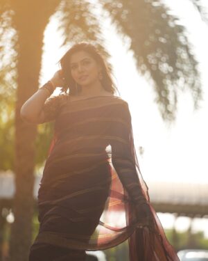 VJ Mounika Instagram - Nenu na Prapancham ❤️🌸

 Capture 📸 : @mano_graphy_ 💫