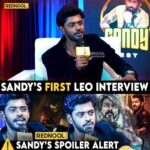 VJ Ezhilarasi Instagram - 🧊🔥LEO : Vijay Sir அடிச்ச அந்த அடி., 💥- Sandy's First LEO Interview | Lokesh Kanagaraj | Anirudh #leo #sandy #lokeshkanagaraj #Thalapathy @actorvijay @lokesh.kanagaraj @trishakrishnan @anirudhofficial @7_screenstudio @jagadish_palanisamy @duttsanjay @arjunsarjaa @gauthamvasudevmenon @priyawajanand @mathewthomass @anbariv_action_director @manojinfilm @philoedit @artdirector_satheeskumar @dineshmaster_official @pallavi_85 @ekalakhani @praveenraja @gopiprasannaa @sync.cinema @ganpat_kannan @ramkumar_balasubramanian @officialgoldminestelefilms @swagathenterprisesblr @sitharaentertainments @sreegokulammoviesofficial @sonymusic_south #Leo