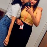VJ Ezhilarasi Instagram - Who needs bf on Valentine’s Day , while I already hv my forever valentine 🤩 Mera ***a bby😍❤️😘 Happy Valentine’s Day makkaleh❤️✨ Even if you are afraid to love.. Love❤️✨