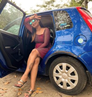 VJ Ezhilarasi Instagram - Pondi🍒