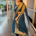 VJ Ezhilarasi Instagram - Traditional costume > over any attire🥰 . . P.s: niraya Peru Kannu vechitaanga pola Adaan andah last fall🥲🤣🧿