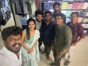 VJ Ezhilarasi Instagram - Best wishes for Good night ✨ 25th day & still running successfully 😍 happy for u mani’ma💯✨ U derserve more🖤